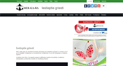 Desktop Screenshot of mer-ka-ba.lv